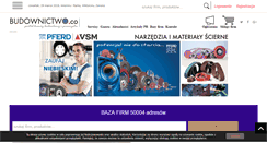 Desktop Screenshot of budownictwo.co